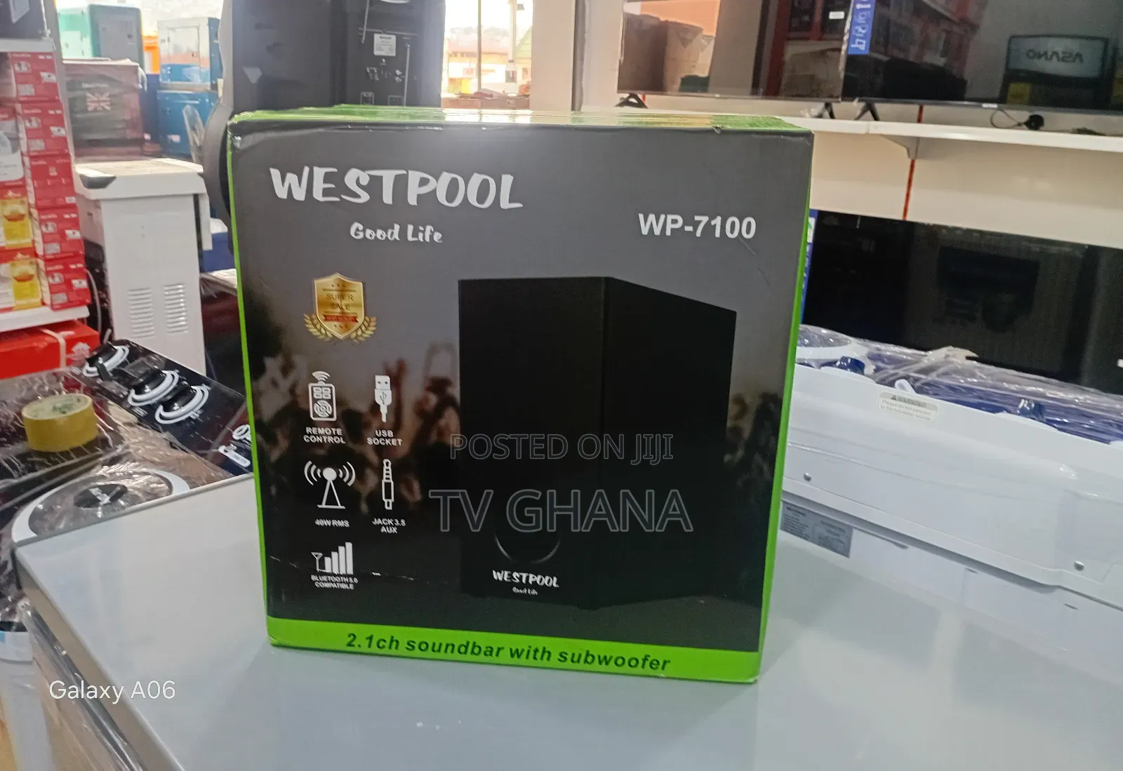 Westpool 7100 Sound Bar – Modern Sound for Smart Homes