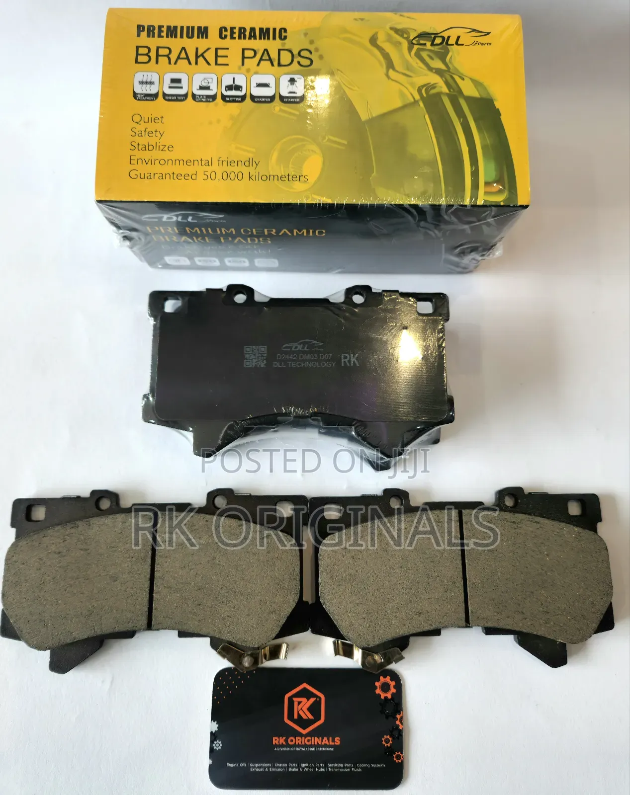 Lc300/Lexus Lx600/Tundra/Tacoma/Sequoia 22-25 Ceramic Front Brake Pad