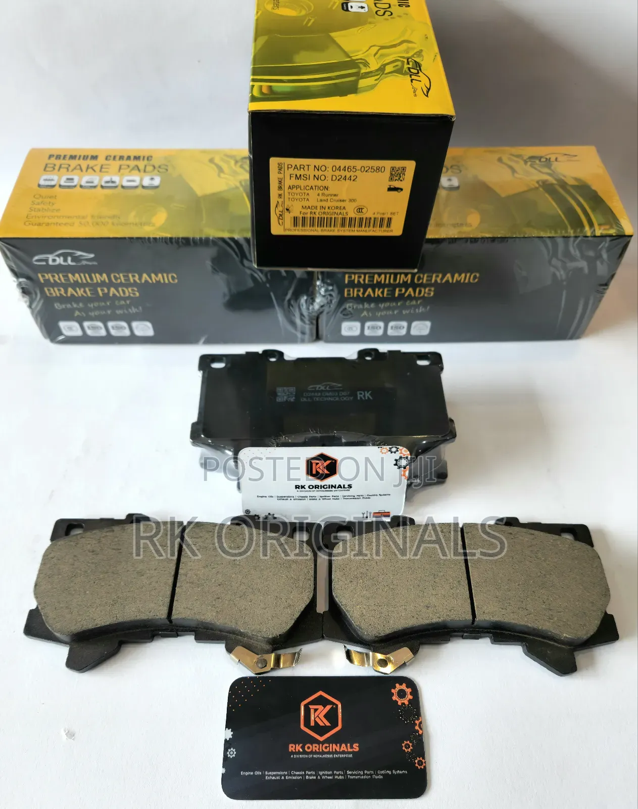 Lc300/Lexus Lx600/Tundra/Tacoma/Sequoia 22-25 Ceramic Front Brake Pad