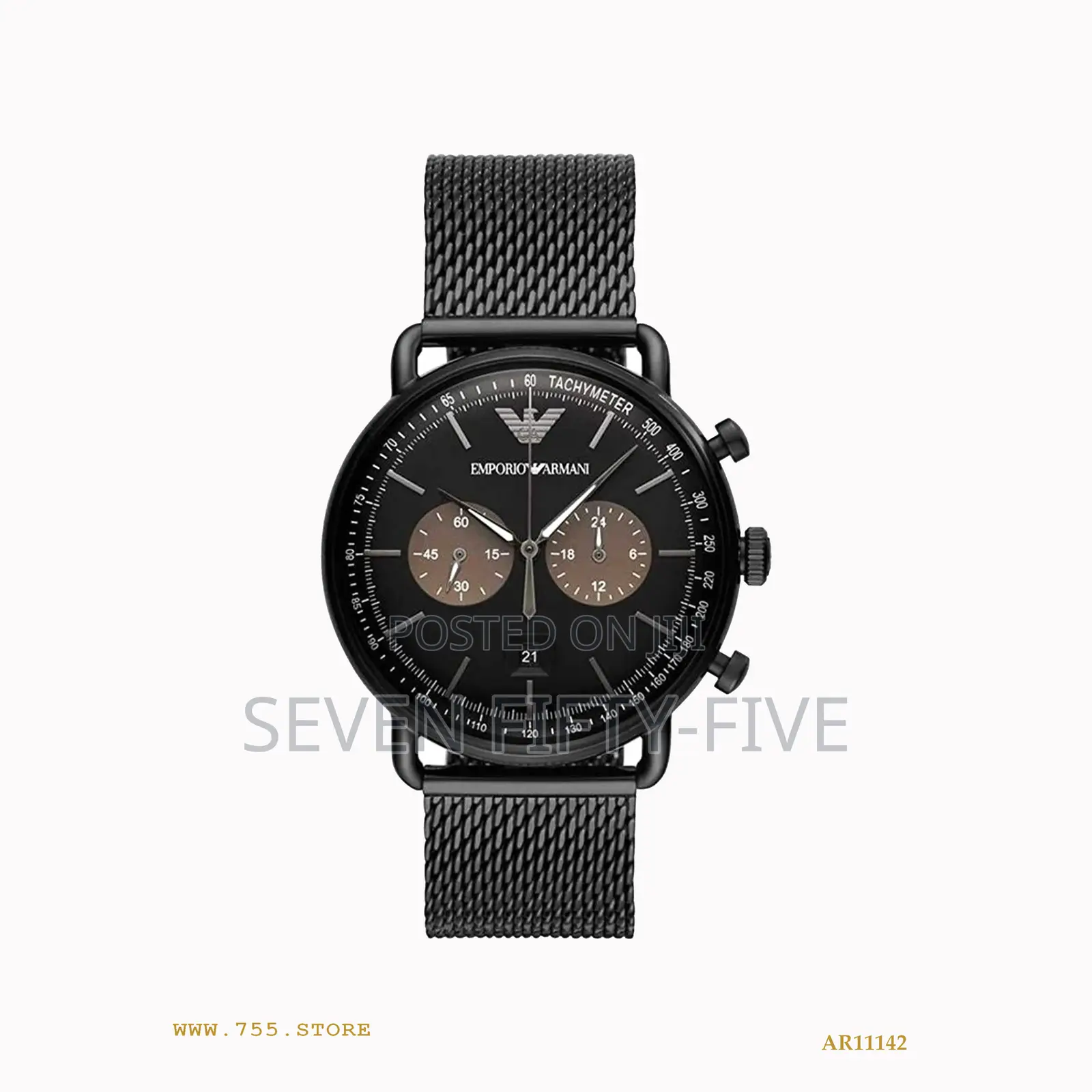 Emporio Armani Aviator Analog Multi-Colour Dial Men's Watch - Ar11142