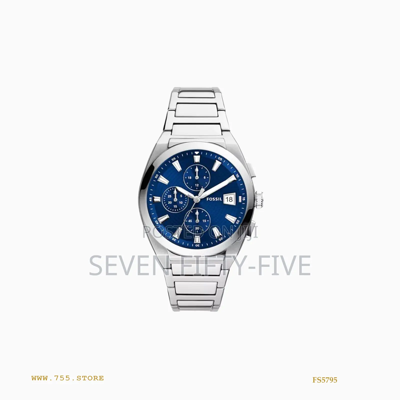 Fossil Everett Chronograph Watch Fs5795