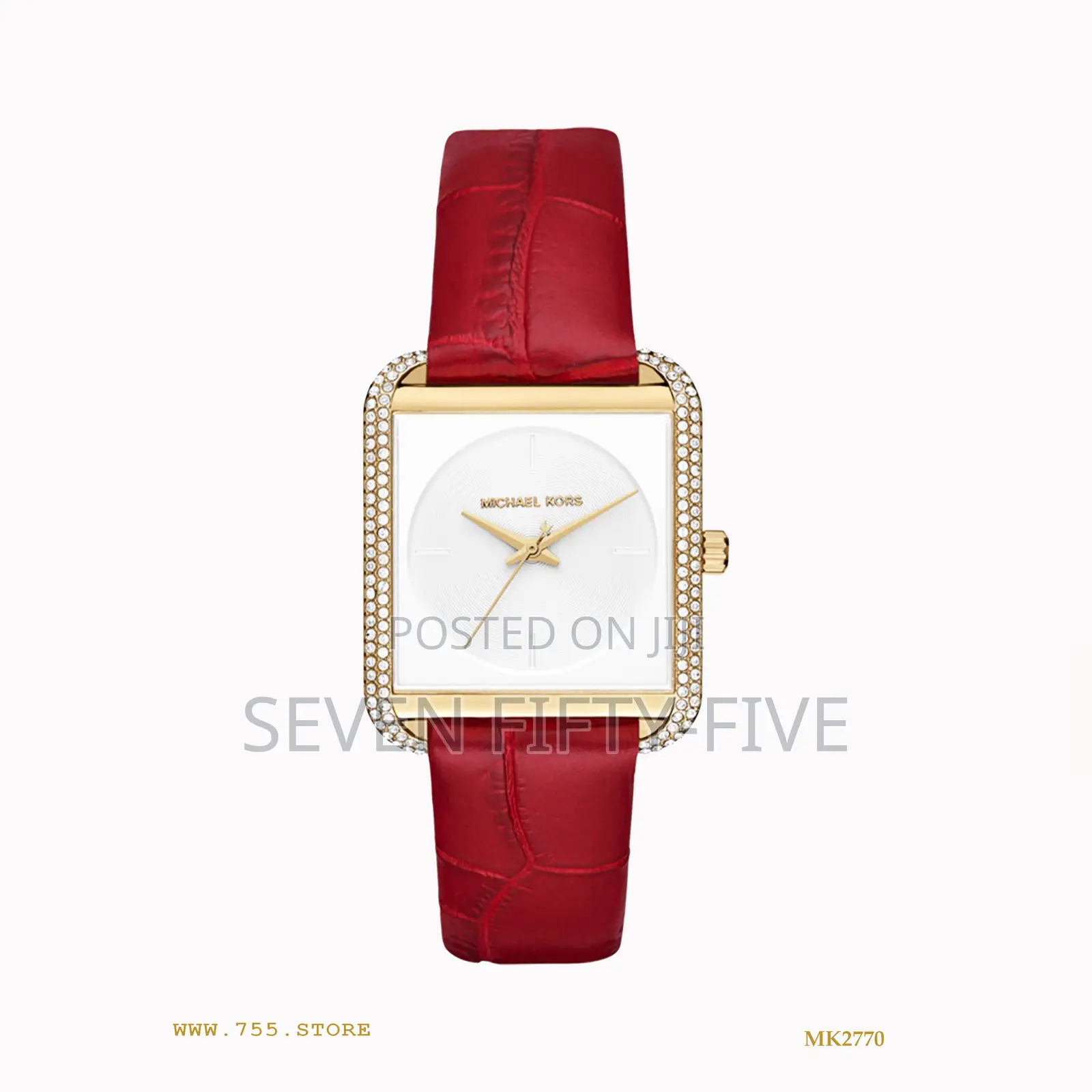 Michael Kors Women's Watch Mk2770 32mm Red White