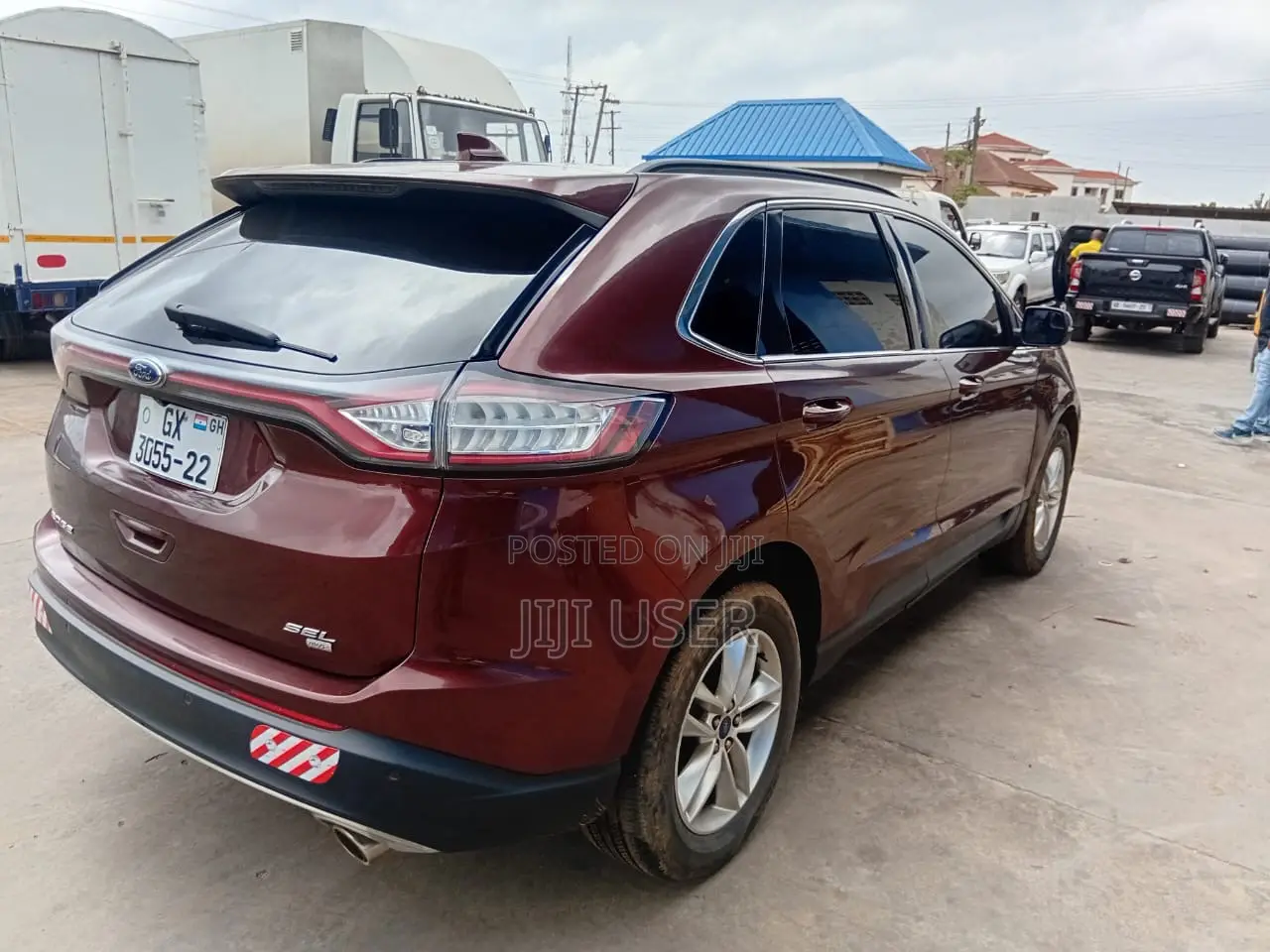 Ford Edge 2015 Red