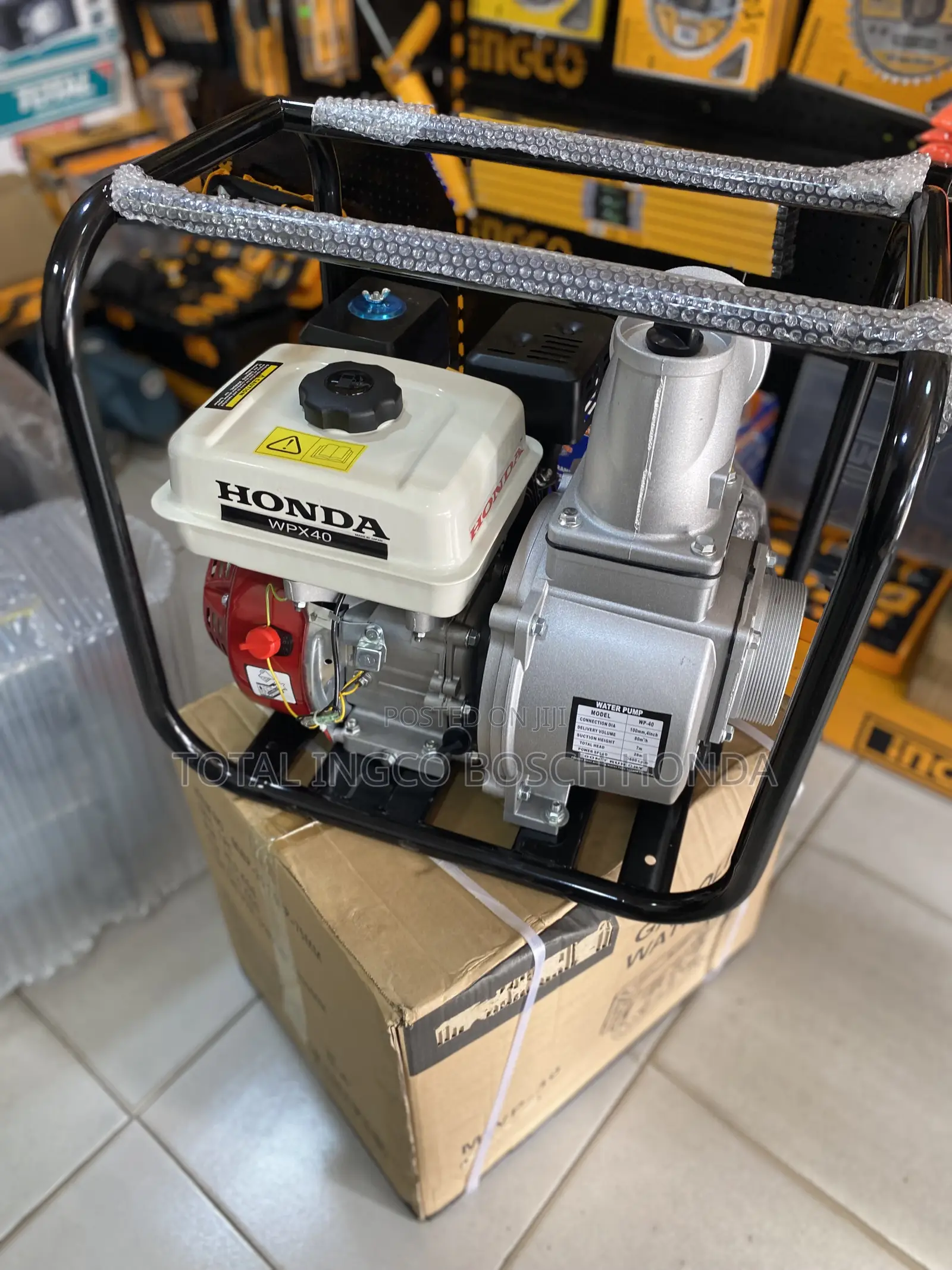 Waterpump Honda 4” 4stroke Engine With 15feet Hose