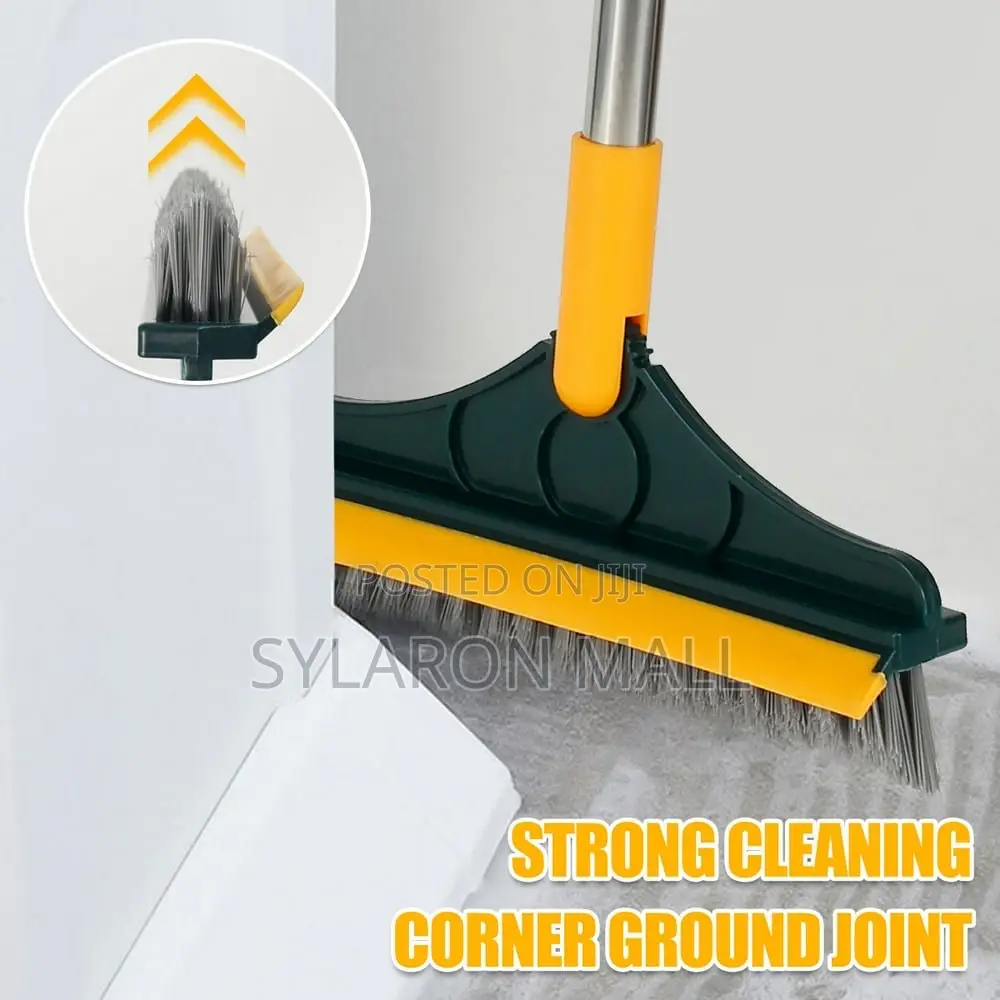2-in-1 Function – Deep Cleaning Brush Scraper In One