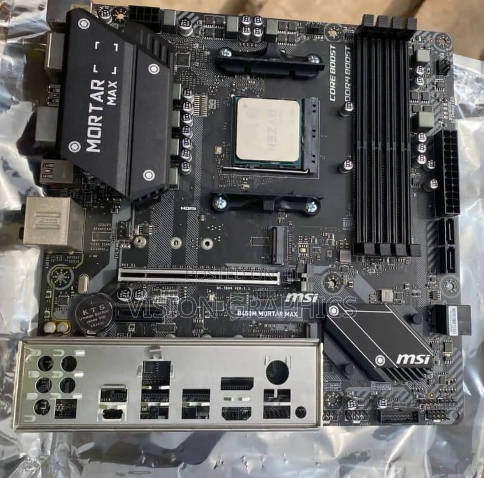 Ryzen 5 3600+Msi Mortar Max B450m I5 (9thgen)