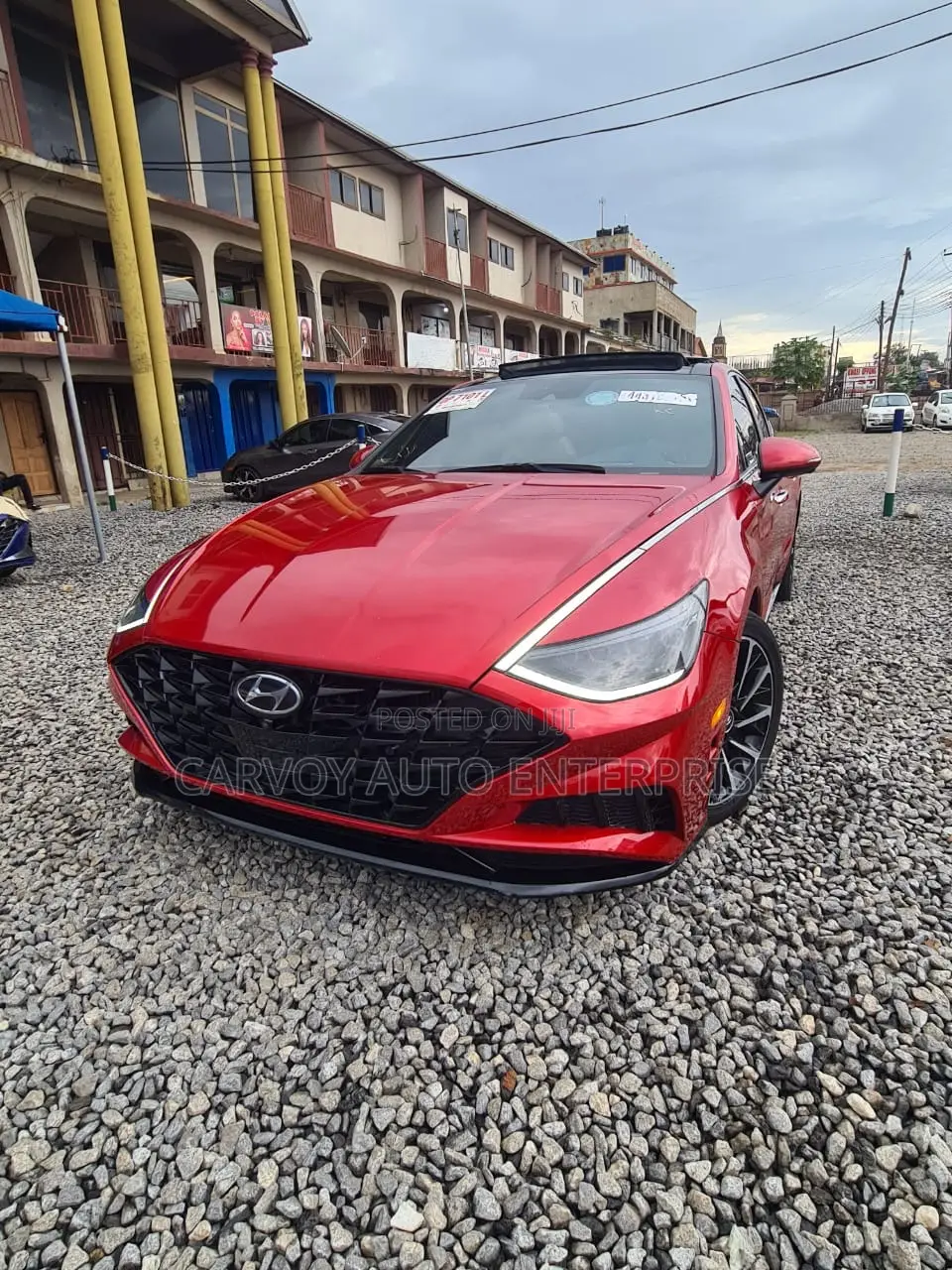 Hyundai Sonata Limited 2021 Red