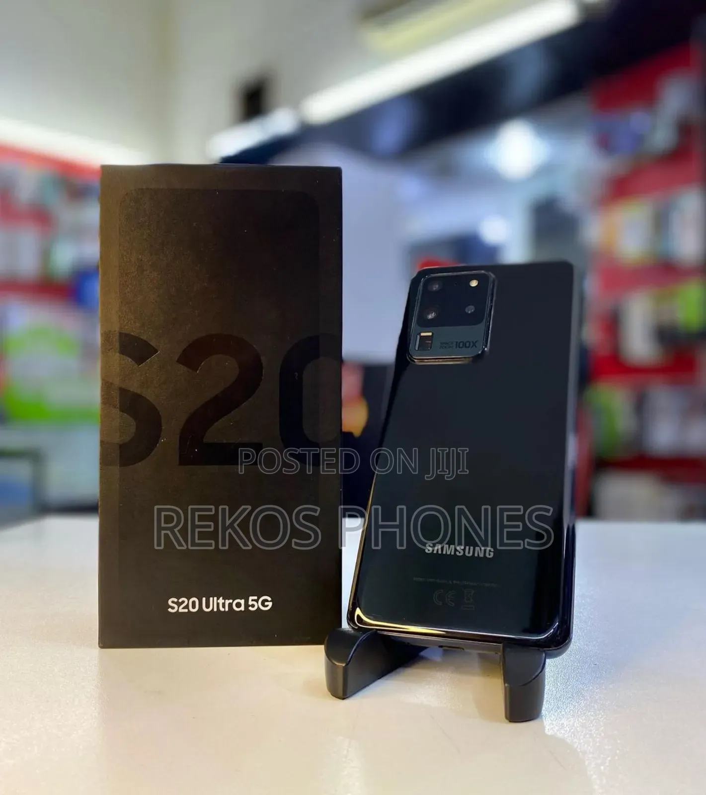 New Samsung Galaxy S20 Ultra 5G 256 GB Black