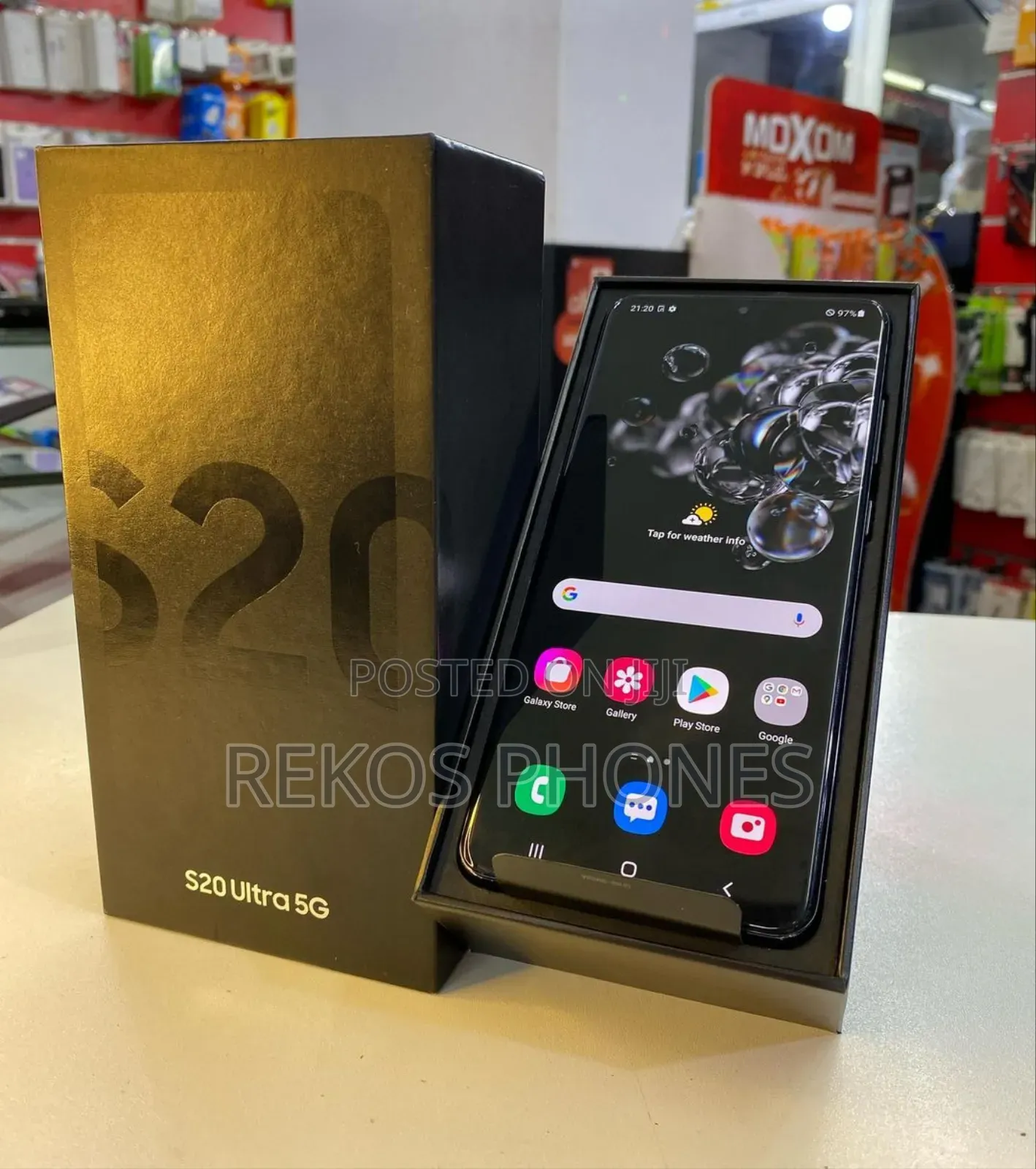 New Samsung Galaxy S20 Ultra 5G 256 GB Black
