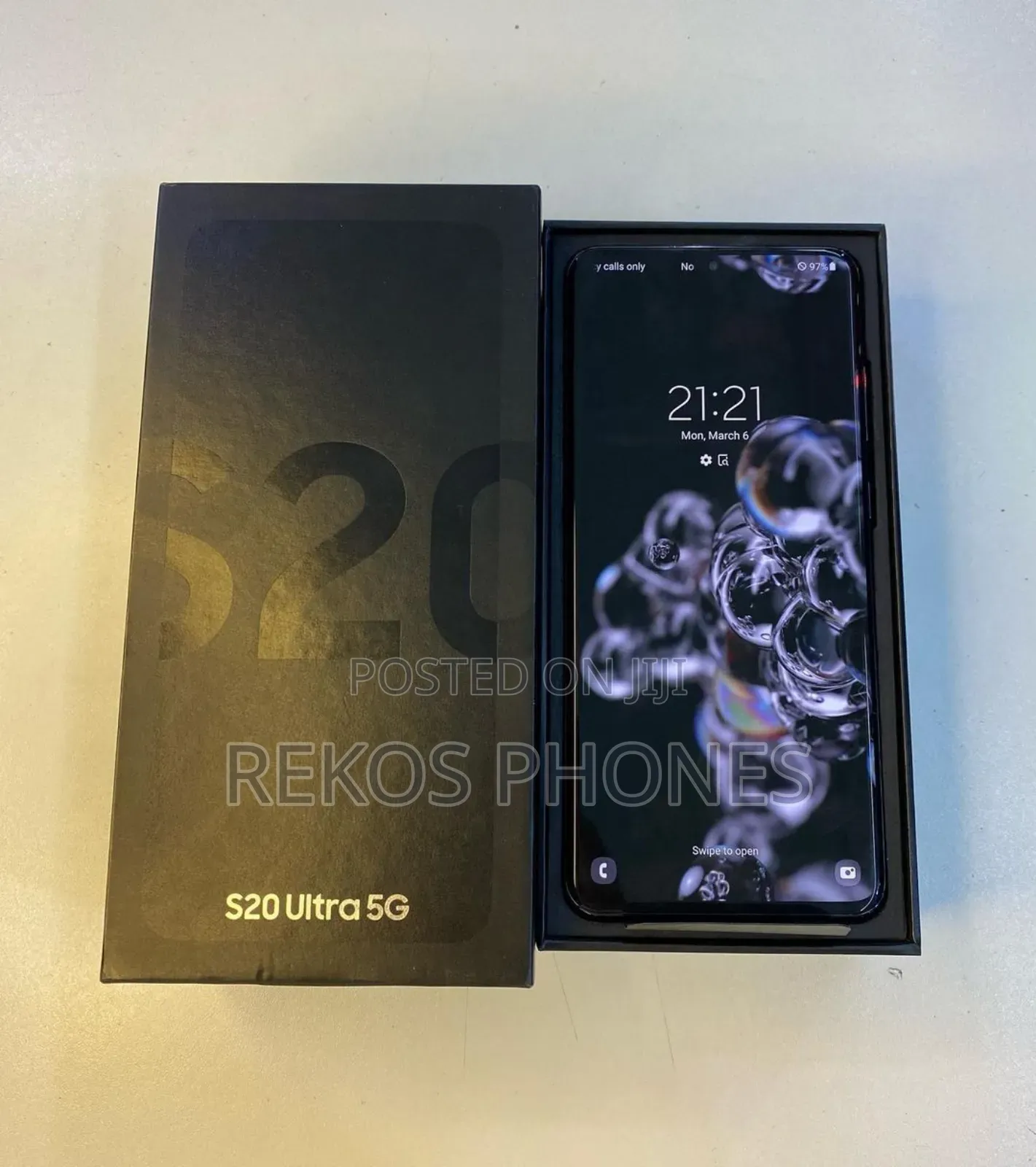 New Samsung Galaxy S20 Ultra 5G 256 GB Black