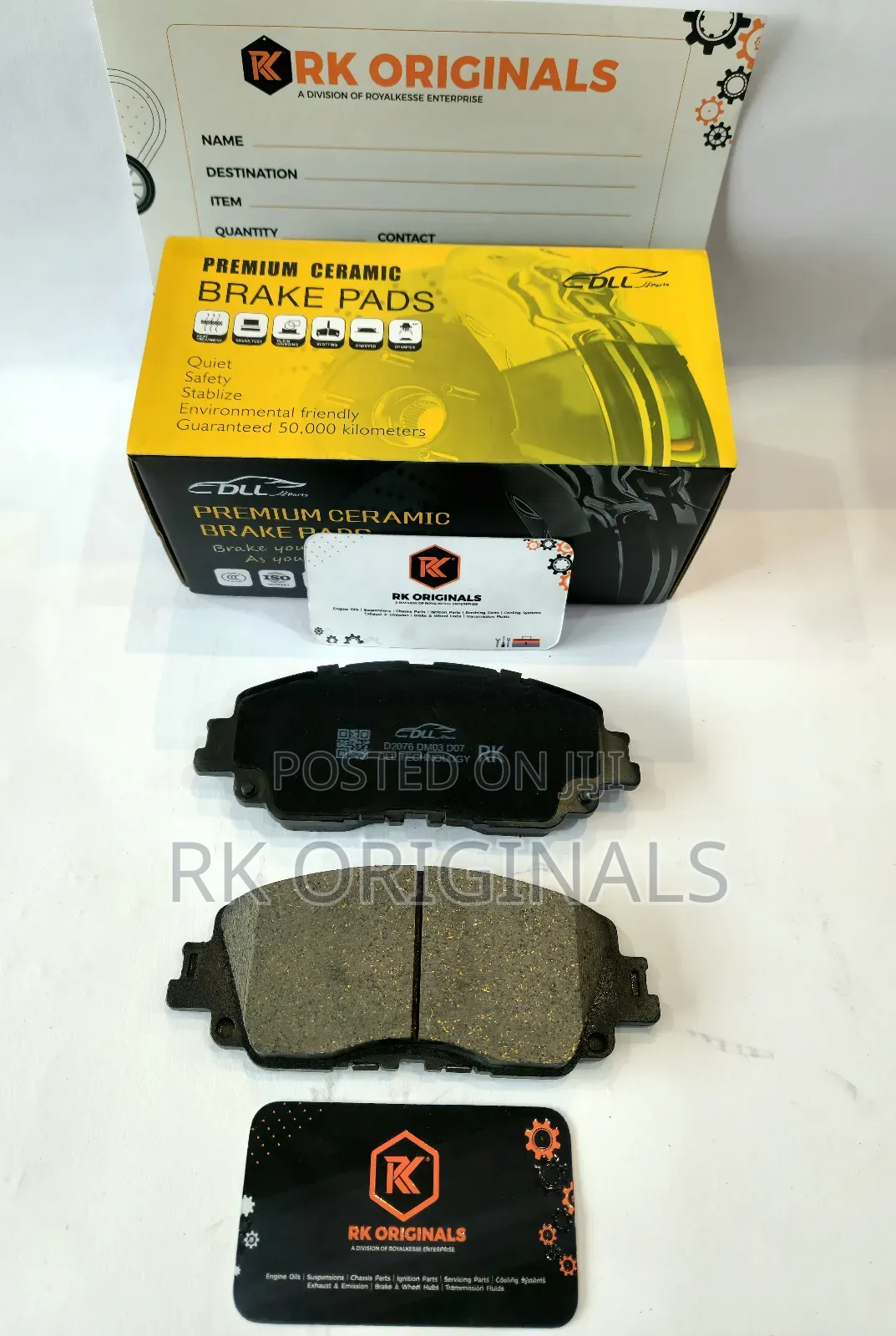 Rav4 19-24/Venza/Corolla22-25/Camry/Ch-r Ceramic Front Brake Pads
