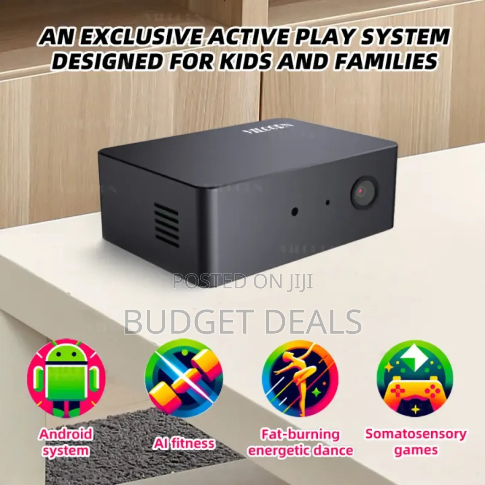 Yoga, Fitness, Games And Dance Ai Motion Sensing Game Console