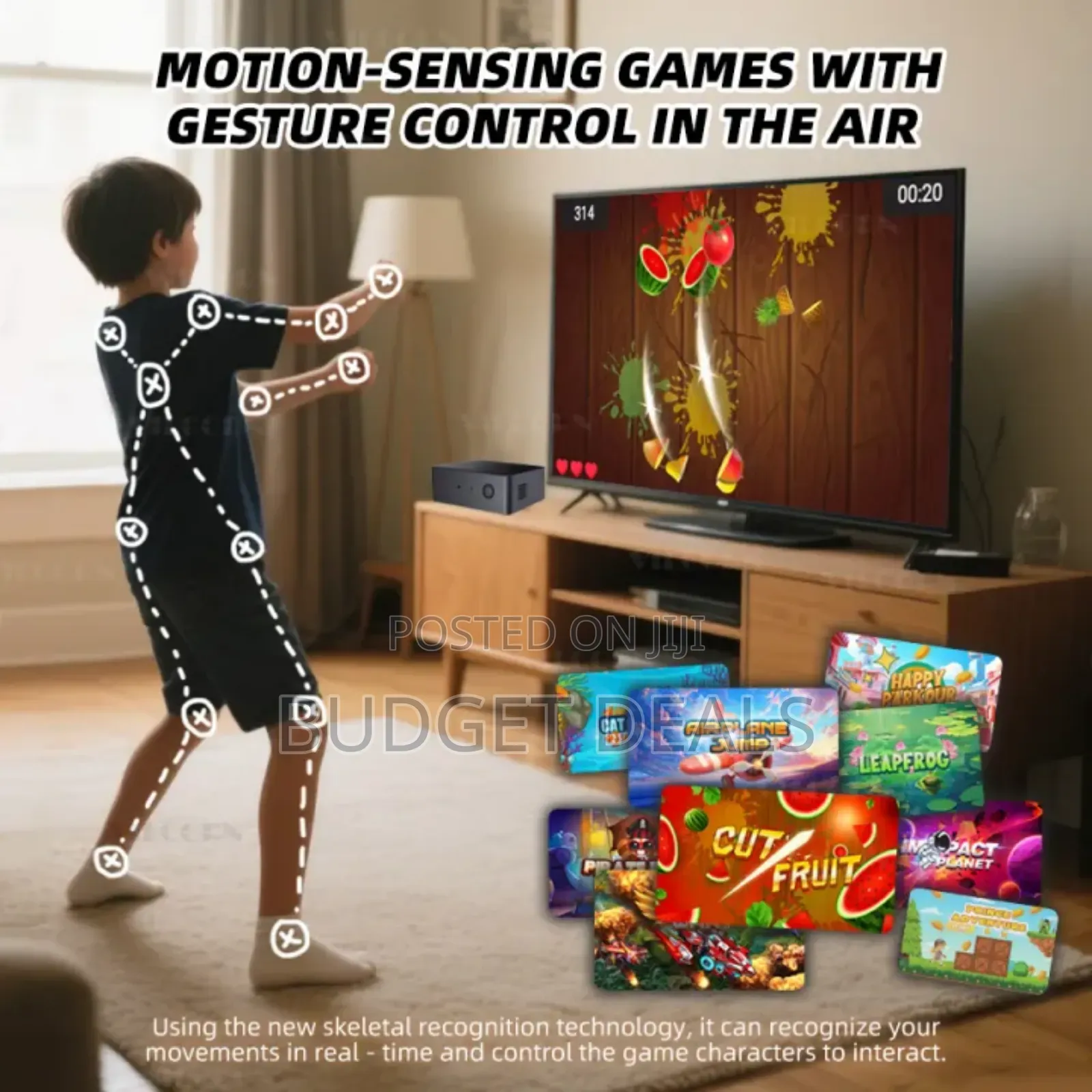 Yoga, Fitness, Games And Dance Ai Motion Sensing Game Console