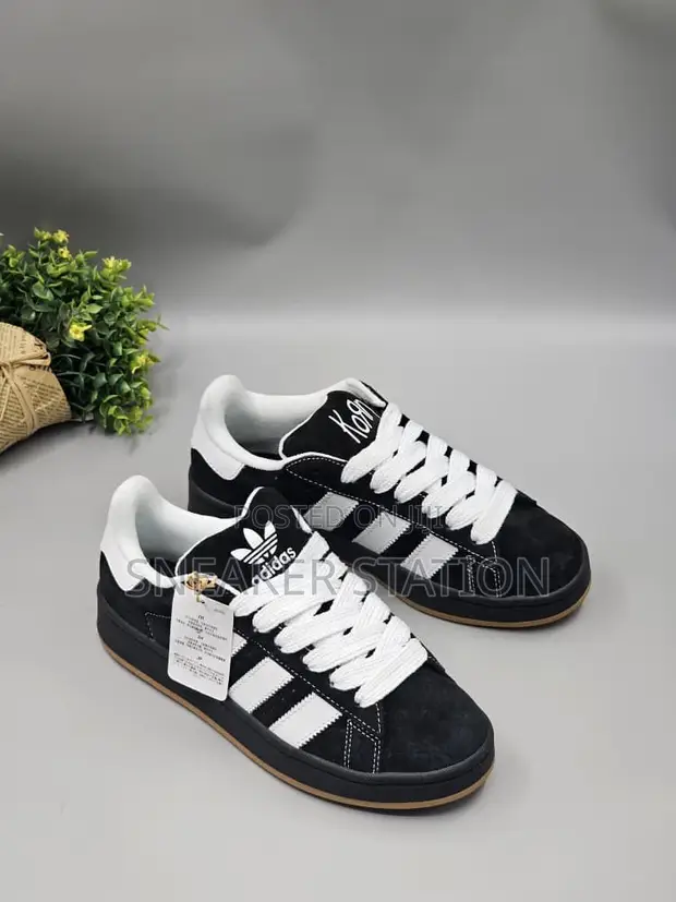 Adidas Korn Campus Black/White for sale  GH 450  Dansoman  Tonaton.com