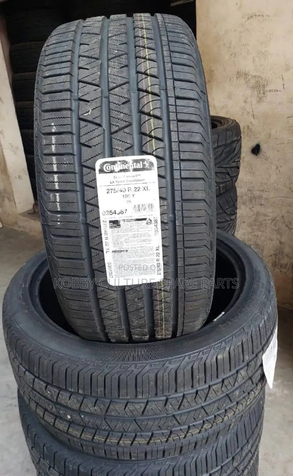 Original Continental 275/40r22 Tyres Available For All Cars