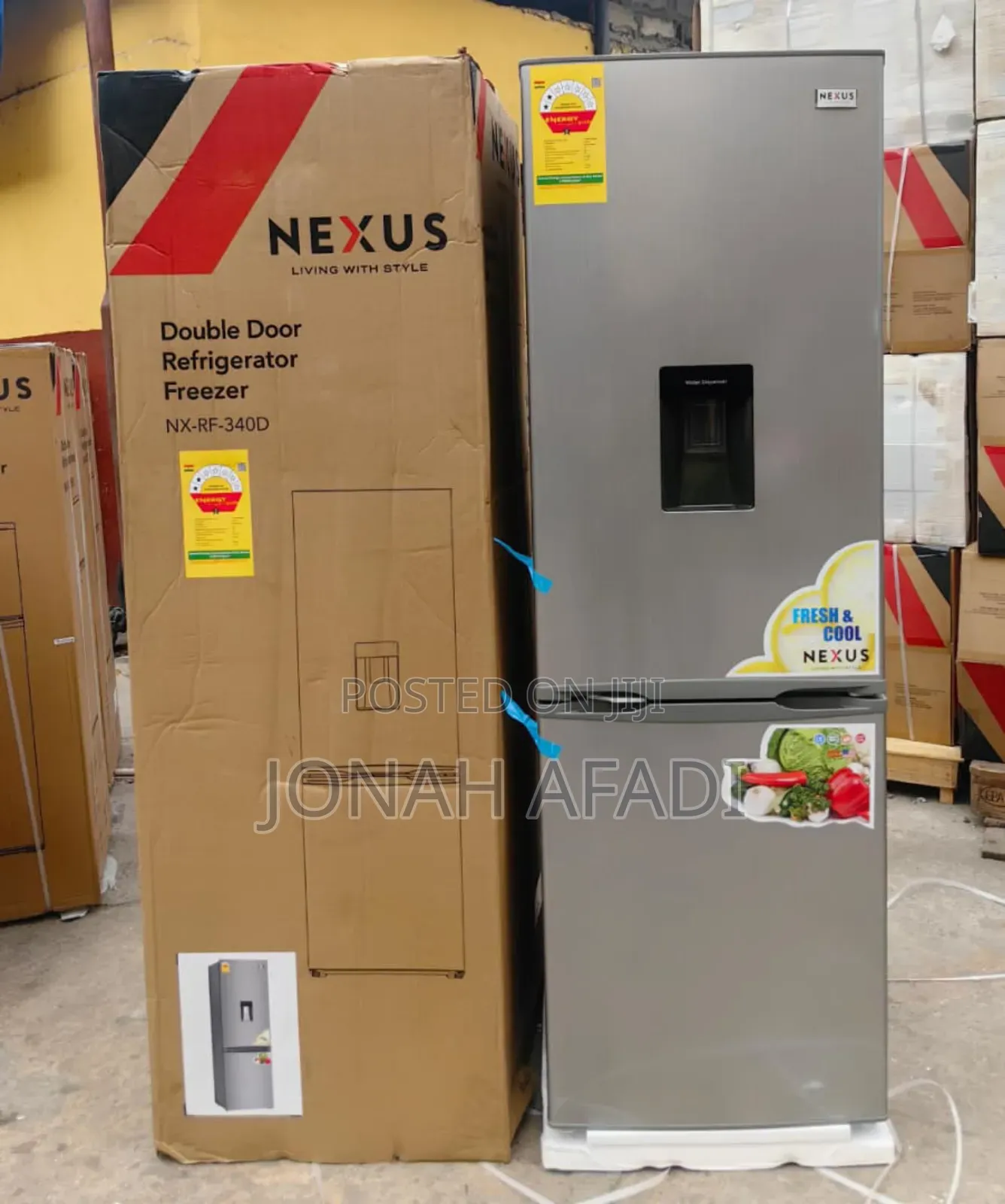 Nexus 300l Double Door Refrigerator – Nx-340g