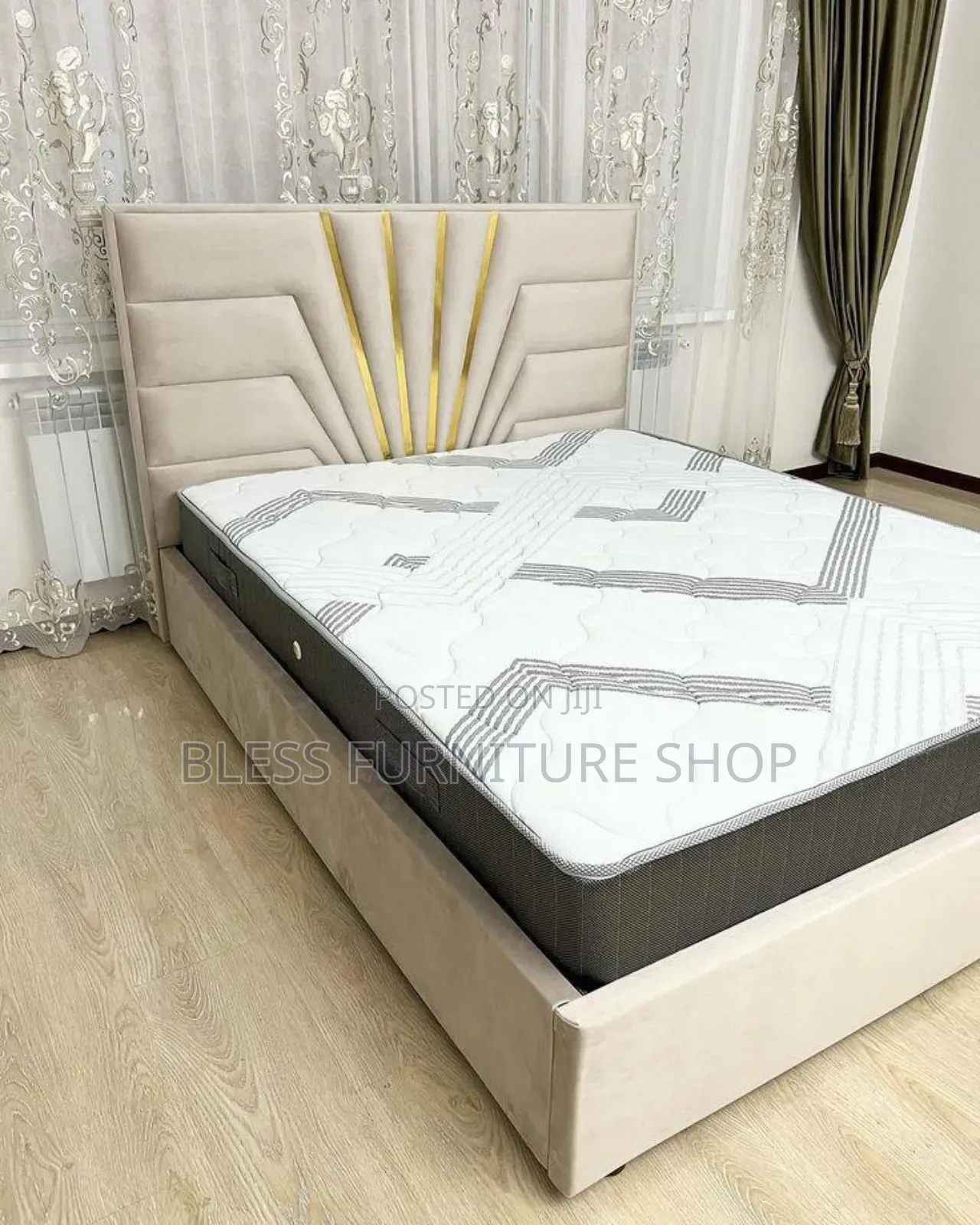 Double Bed Frame With Mattress