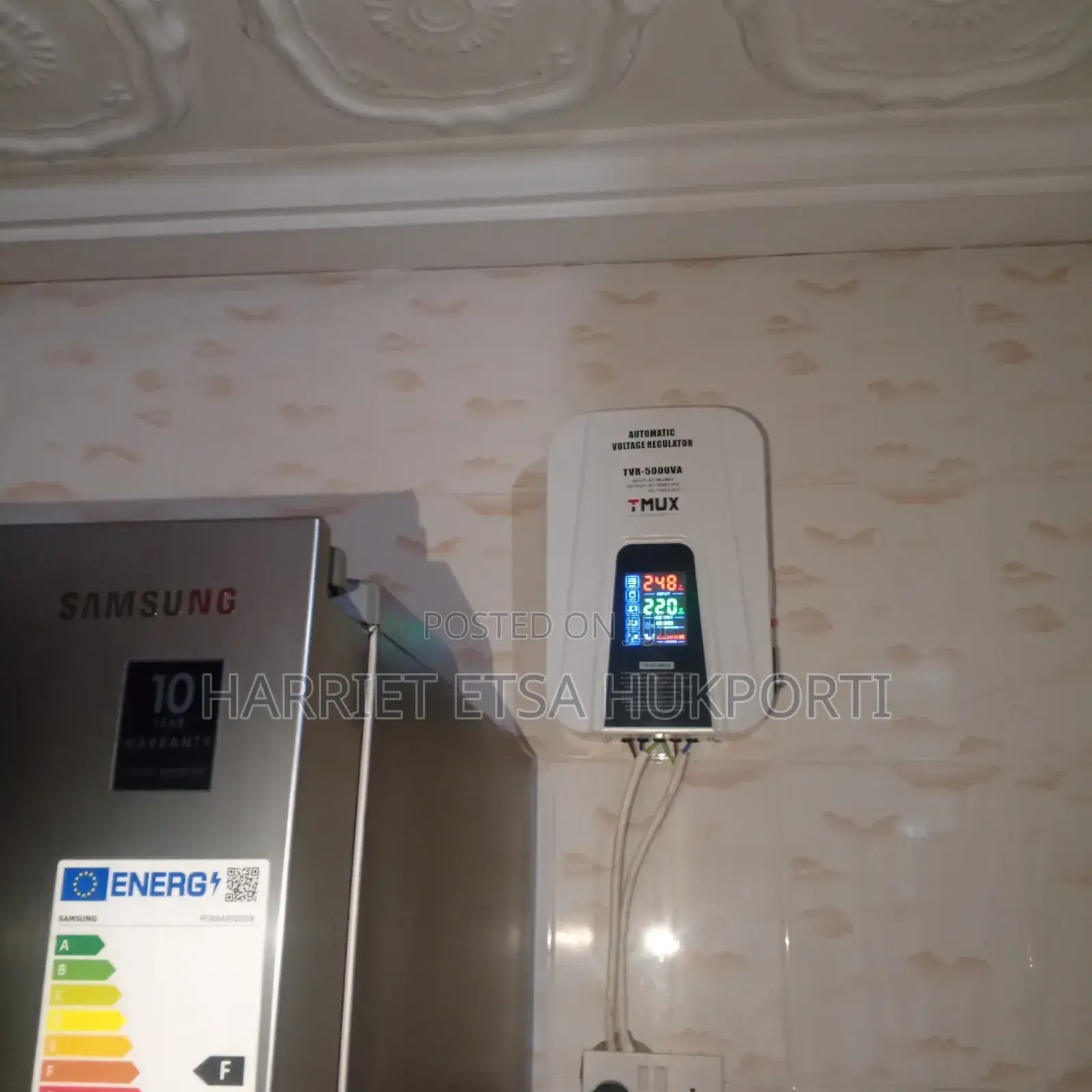 Brand New Wall Mounted 5000va Tmux Automatic Voltage Regulator