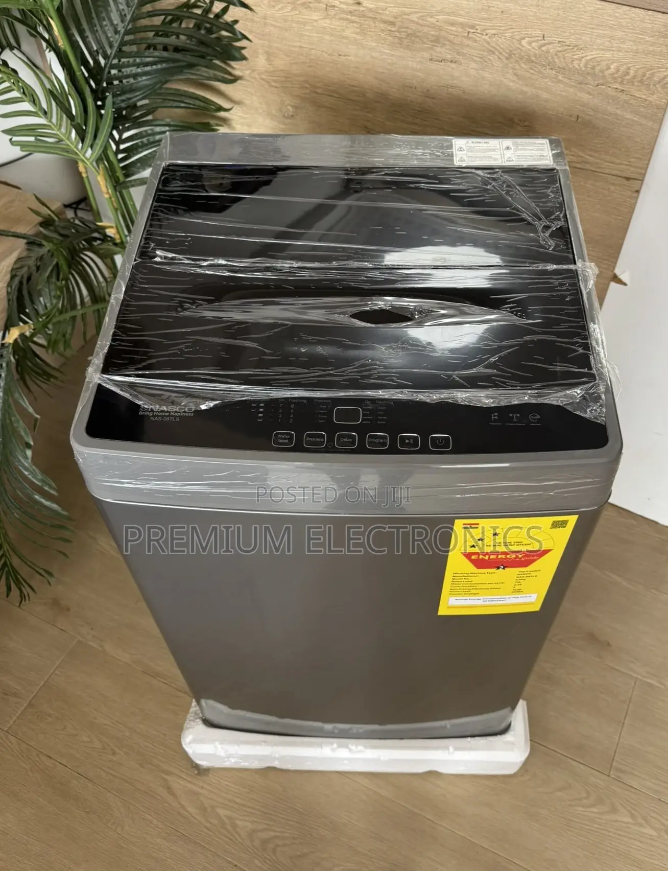 Nasco 8kg Top Load Full Auto Washing Machine Nas-08tls