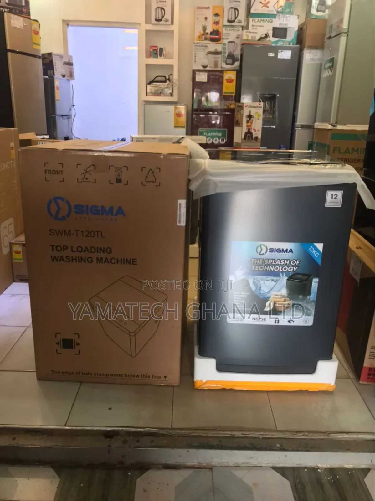 Large Capacity Sigma 12kg Fully Automatic Top Load Washing Machine