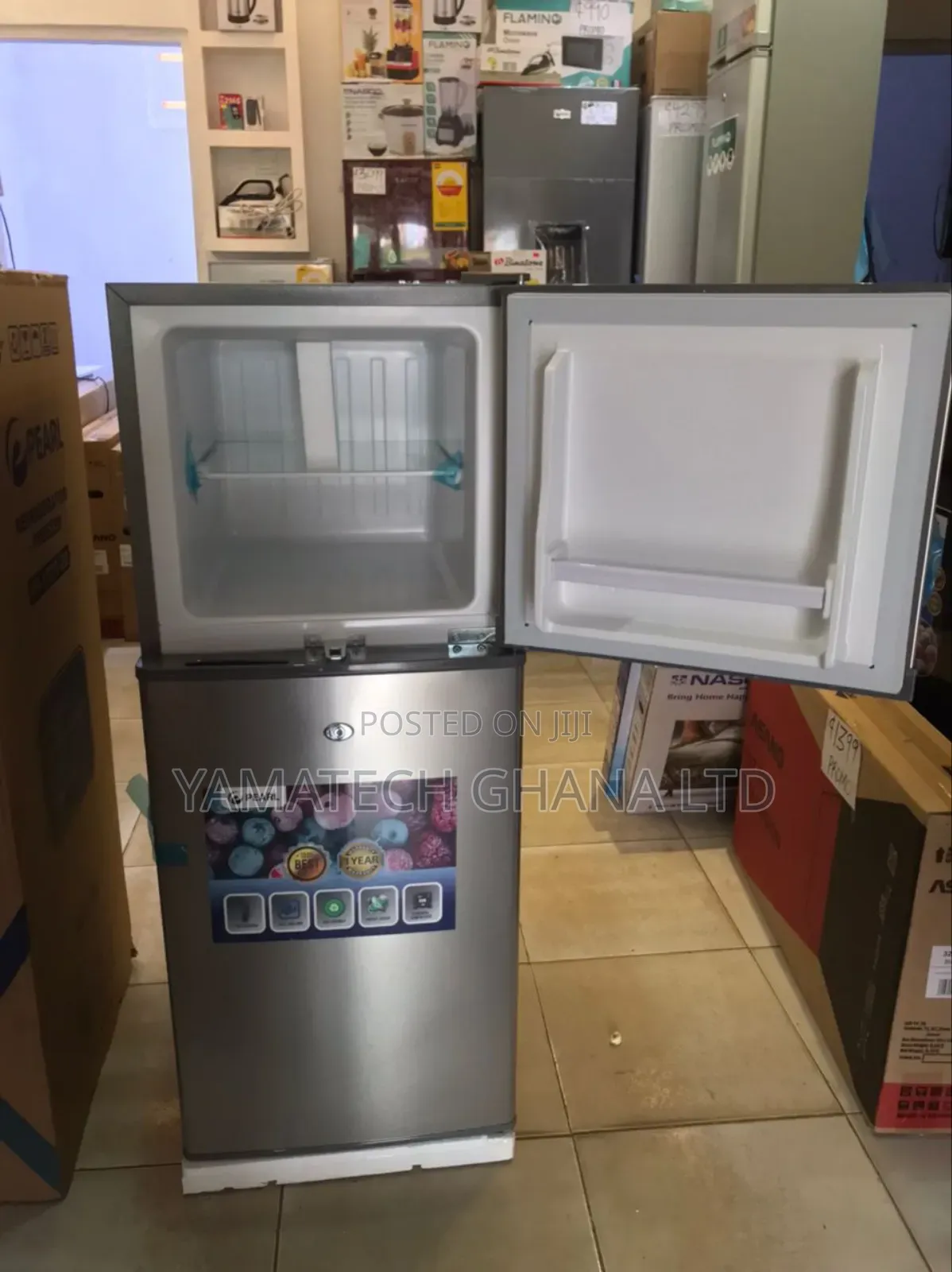 Pearl 108litre Refrigerator With Top Freezer