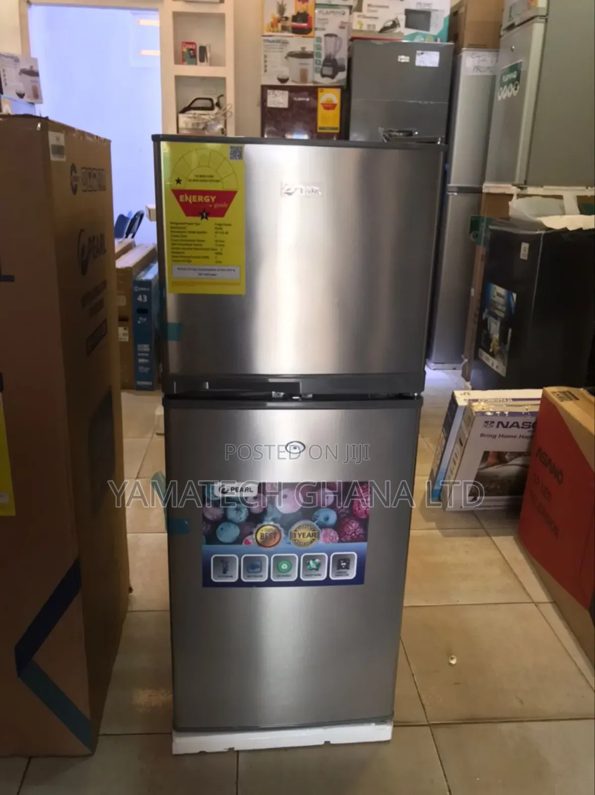 Pearl 108litre Refrigerator With Top Freezer