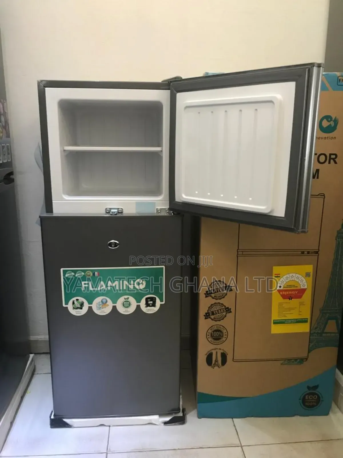 Original Flamino 80 Litre Refrigerator With Top Freezer (2 Divisions)
