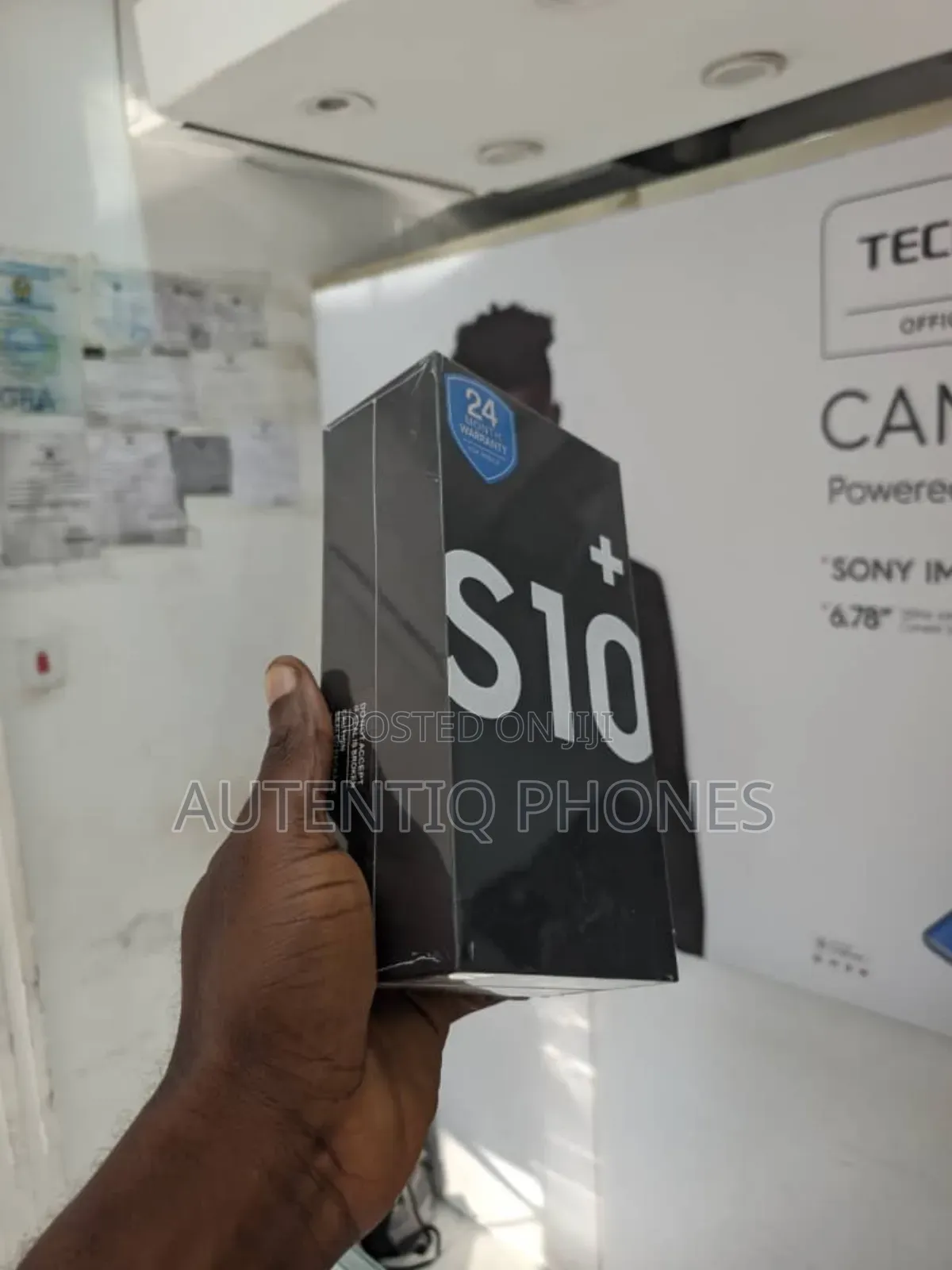 New Samsung Galaxy S10 Plus 128 GB Black