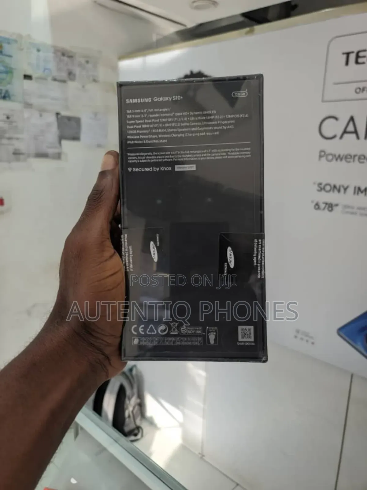 New Samsung Galaxy S10 Plus 128 GB Silver