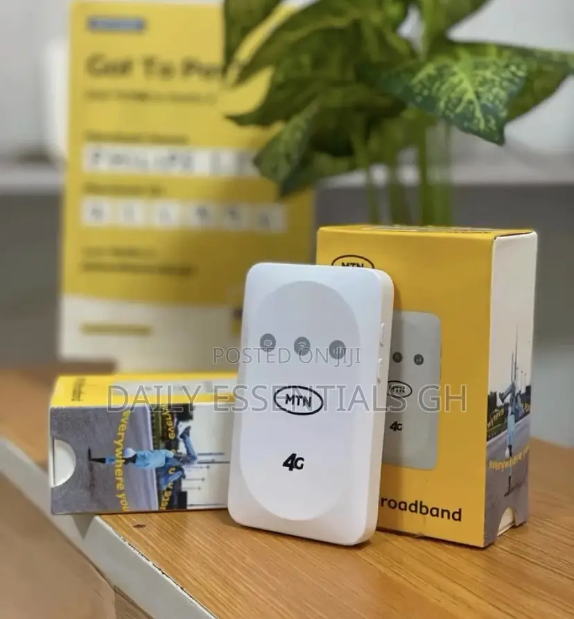 Portable MTN Cat 4 4g Mifi Hotspot – Long Battery Life