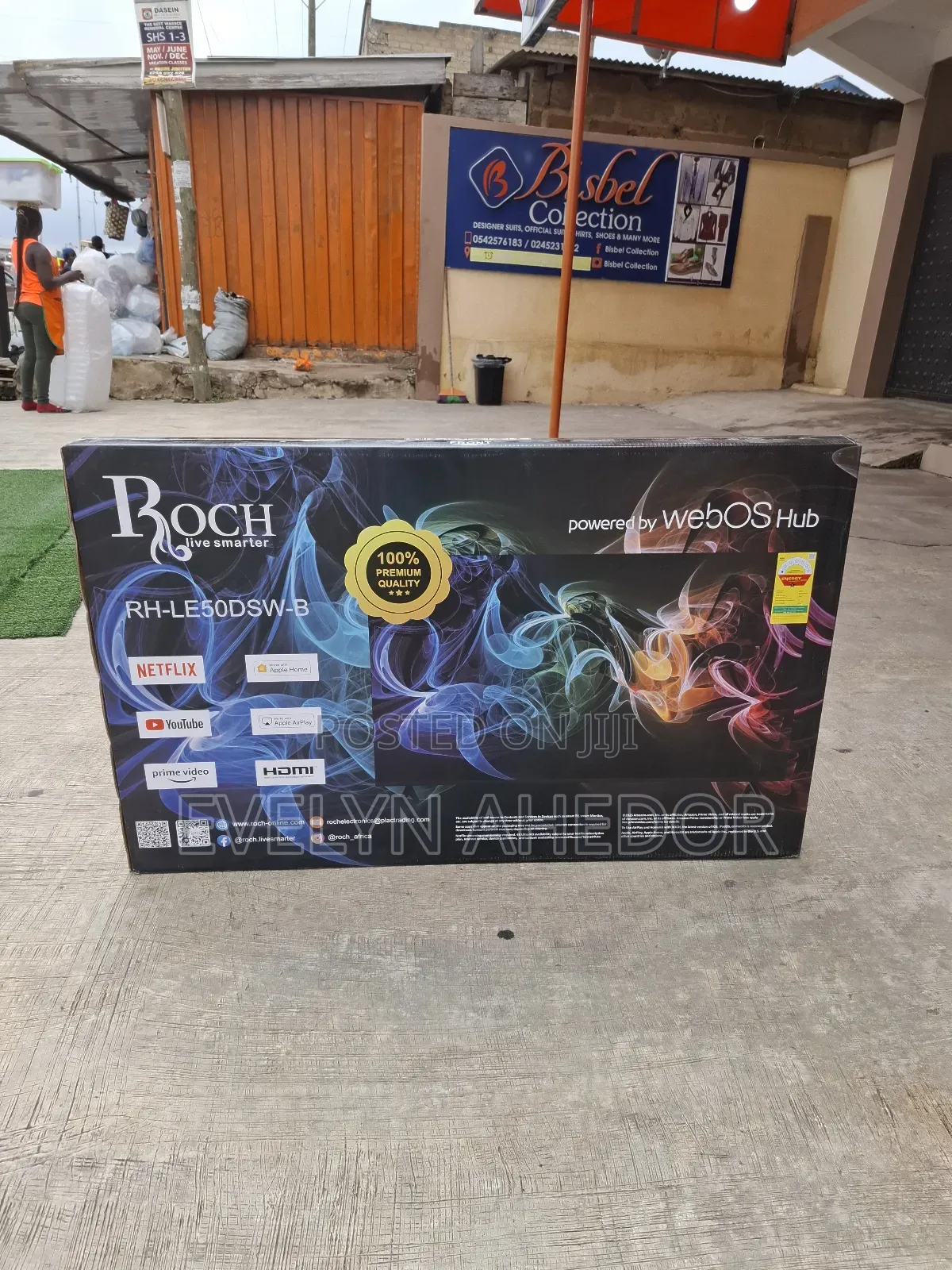 100 % Picture Quality Enhancer of Roch 50 Inches Smart Android Tv