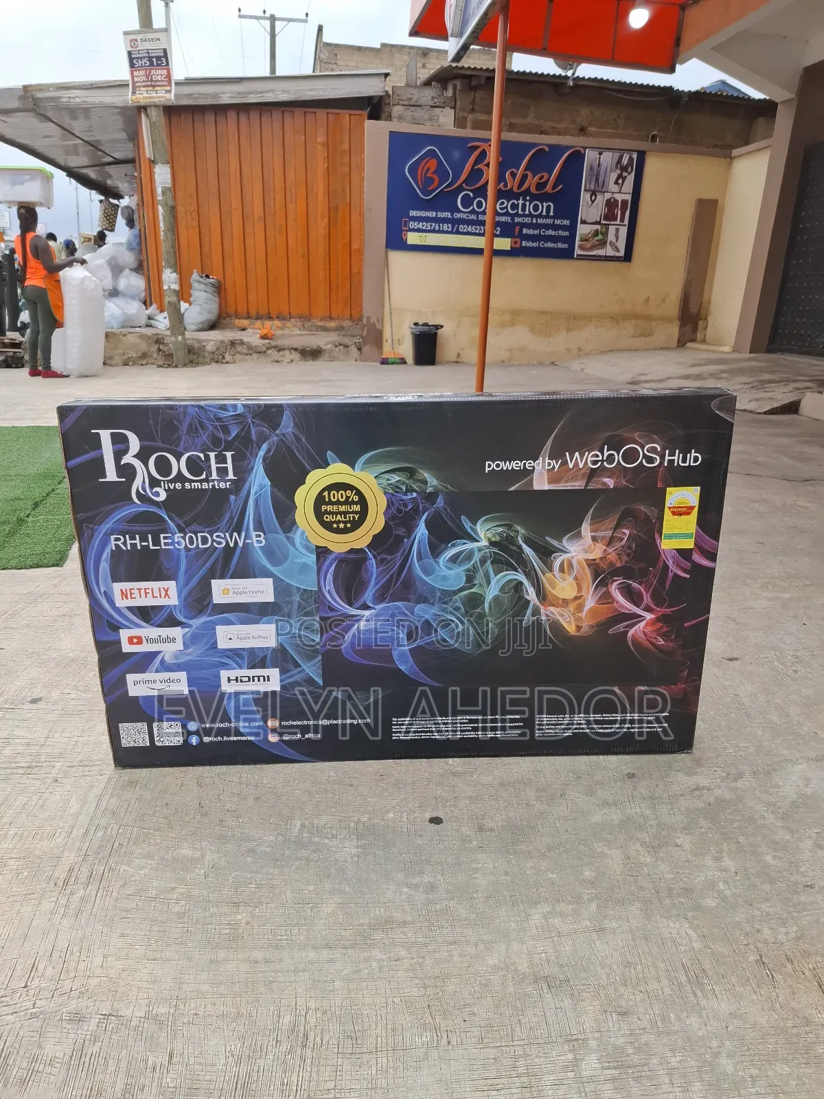 100 % Picture Quality Enhancer of Roch 50 Inches Smart Android Tv