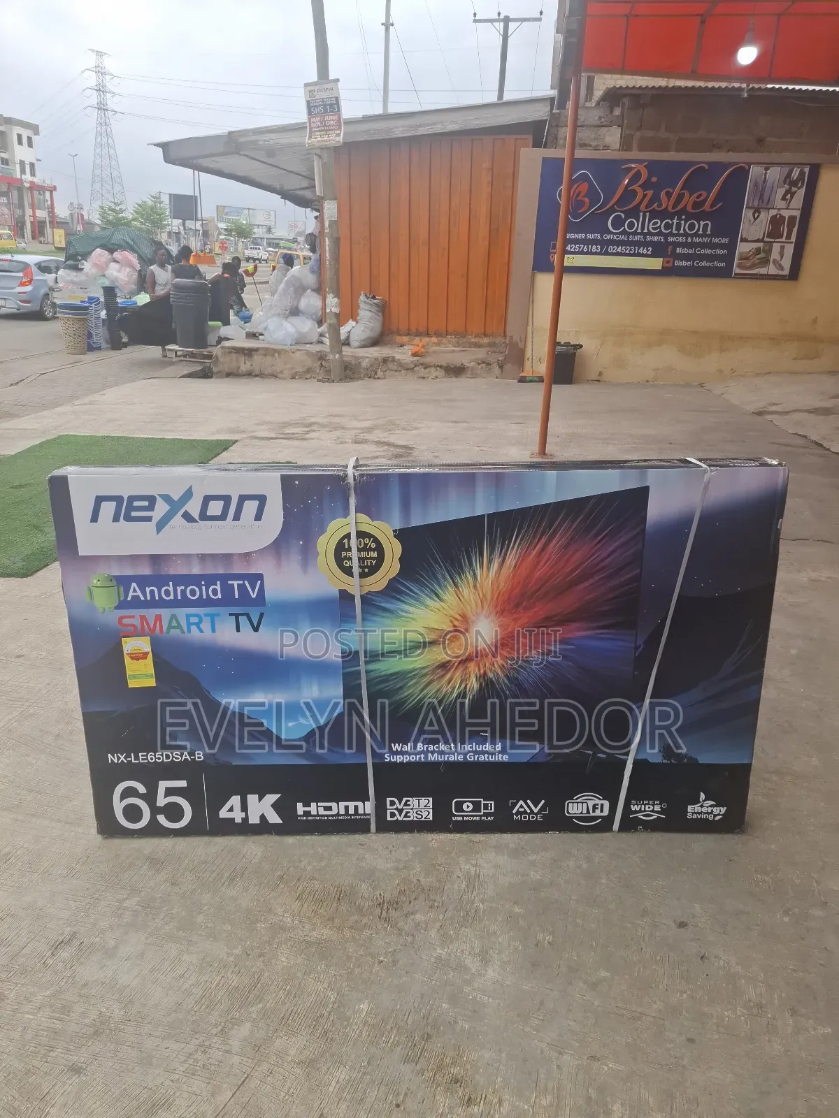 Nexon 65 Inches Smart Android Tv Uhd With Free Wall Mount for Sale