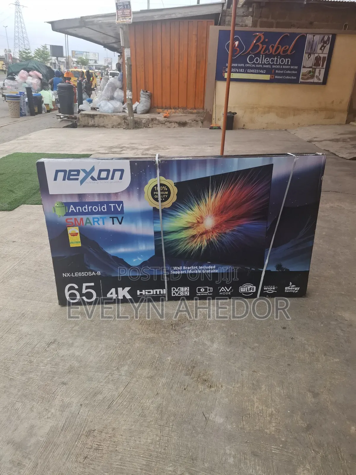Nexon 65 Inches Smart Android Tv Uhd With Free Wall Mount for Sale