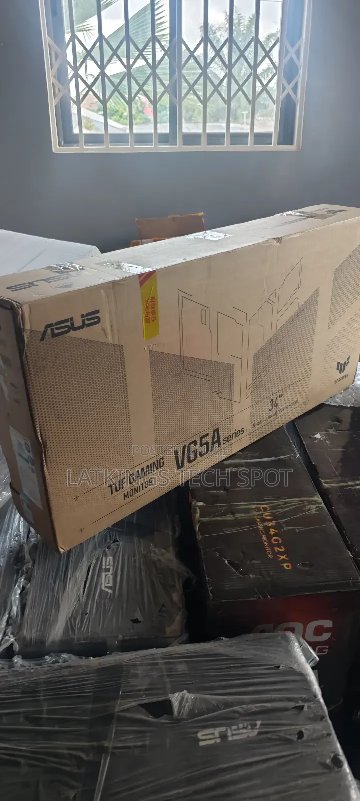 Asus Tuf 34 Inch Curv Ultrawide 3440✘1440 250hz