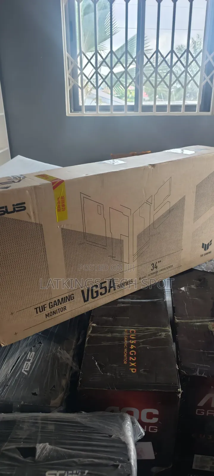 Asus Tuf 34 Inch Curv Ultrawide 3440✘1440 250hz
