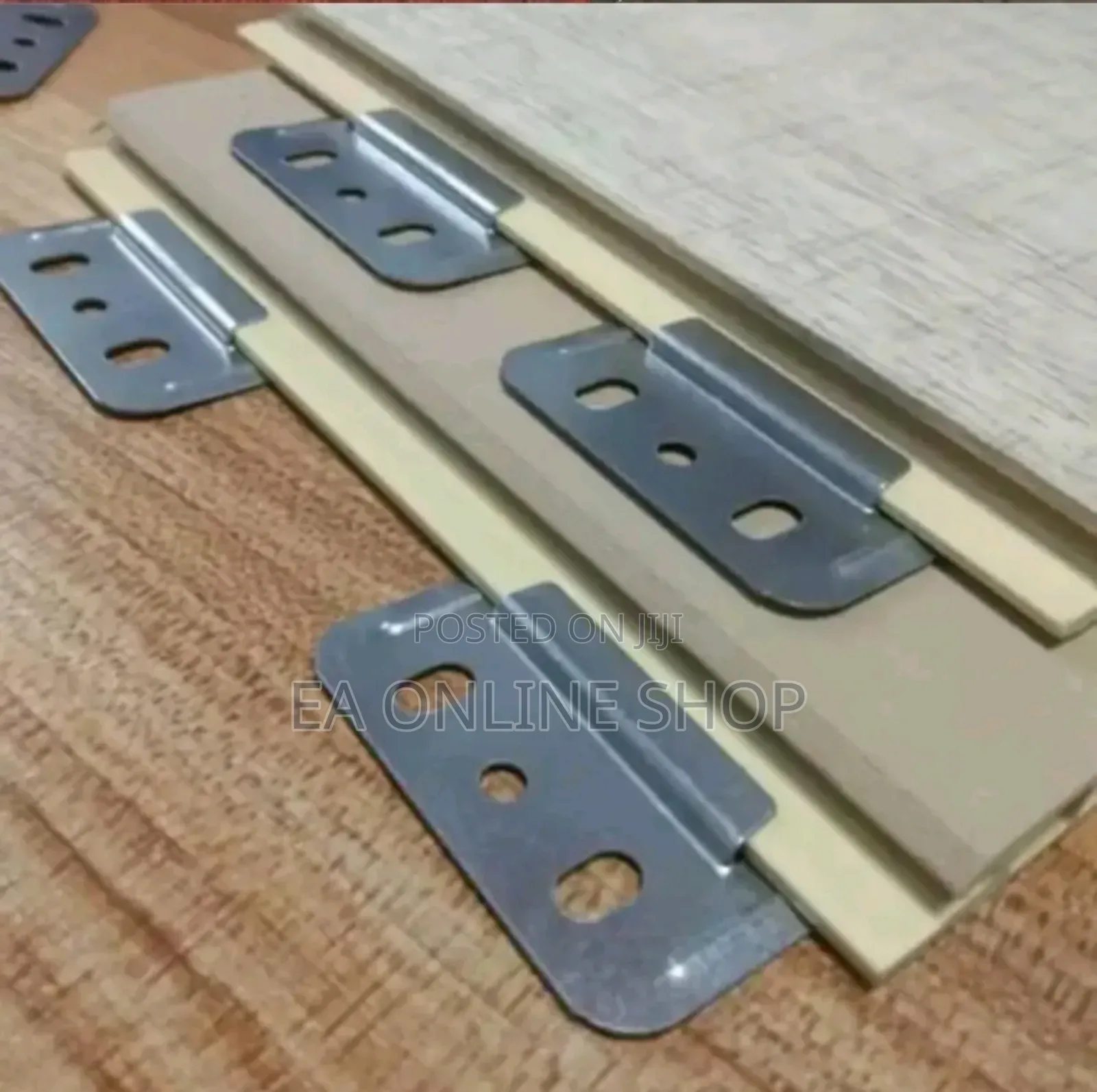 50 /100 Pieces Pvc Bamboo Uv Wall Panel Connector Joining Buckel Clips