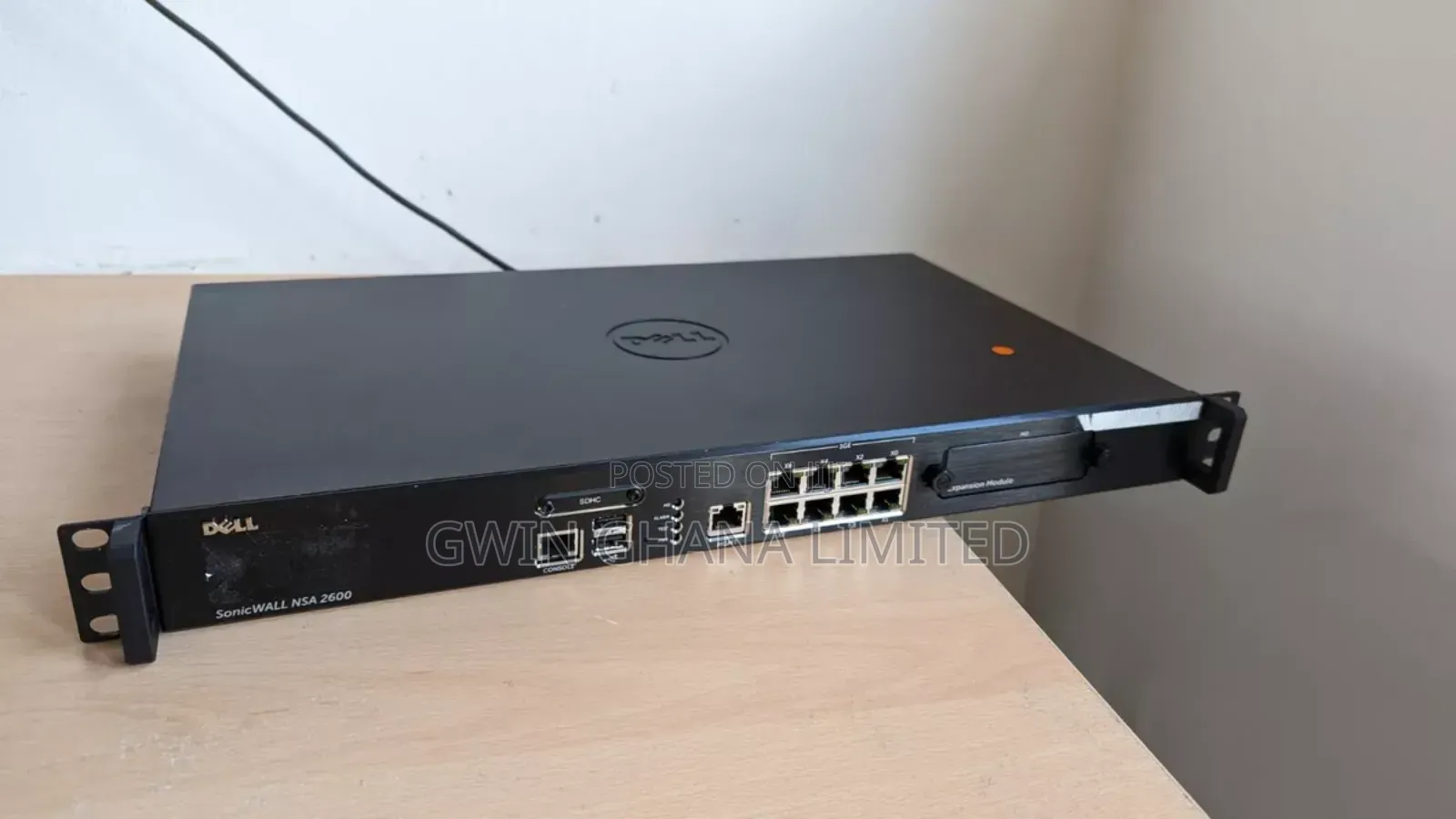 Dell Sonicwall Nsa 2600 Network Security Appliance Firewall 8 X 1gbe