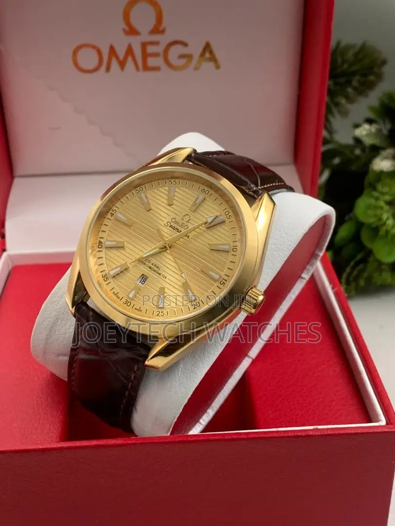 Omega Leather Watch