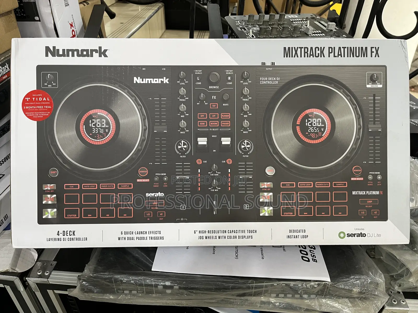 Mixtrack Platinum Fx Dj Controller