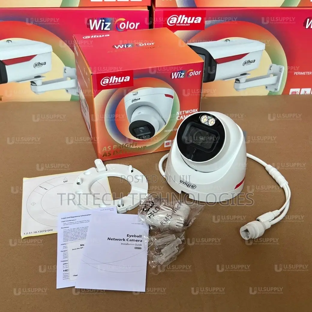 Dahua Ipc-Hdw2449t-S-Pro 4mp Wizcolor Indoor Wizsense Network Camera