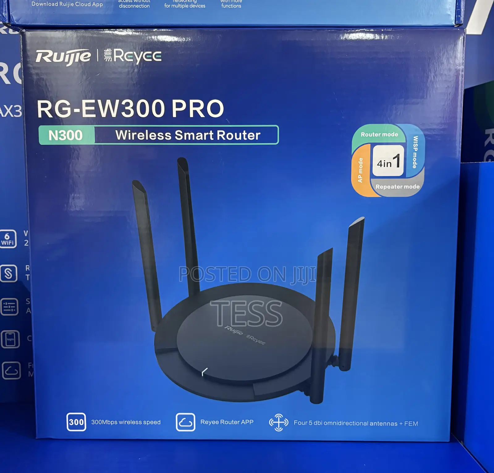 Ruijie Reyee 300mbps Wireless Smart Router Rg-Ew300 Pro