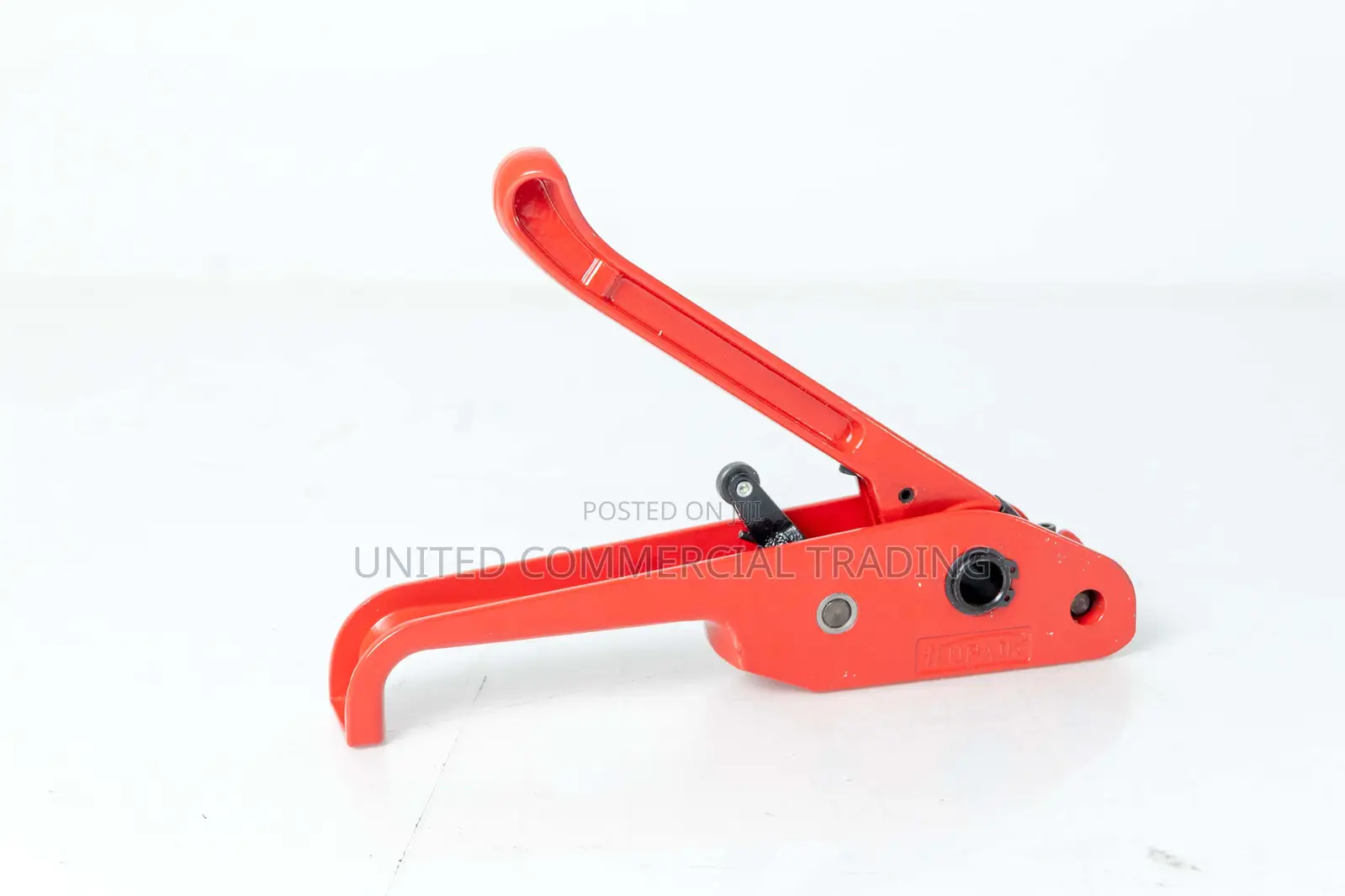 Red Strap Machine Tensioner and Plier