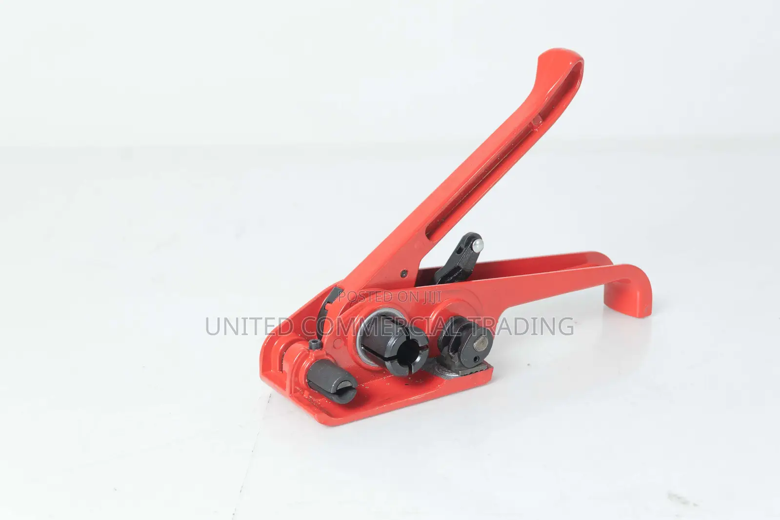 Red Strap Machine Tensioner and Plier
