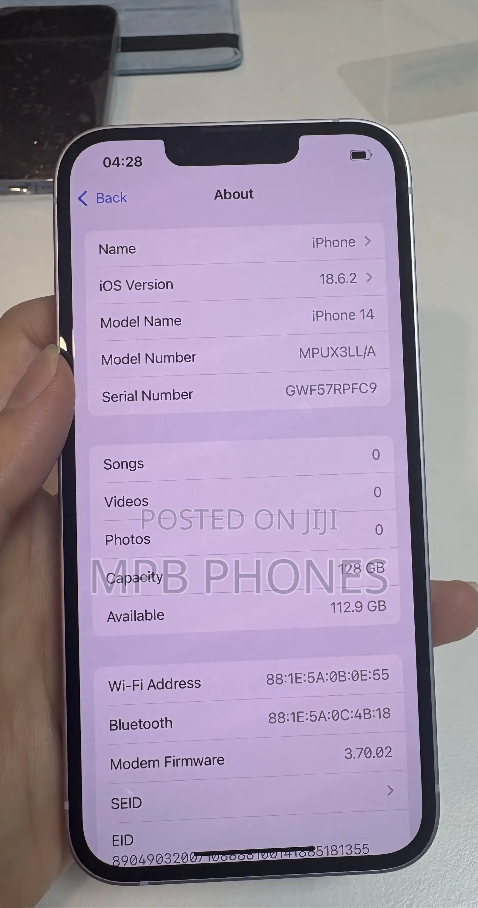 Apple iPhone 14 128 GB Purple