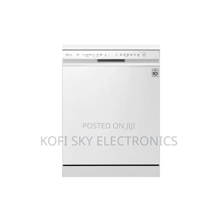 Lg Dishwasher 12 Plate Silver Free Stand