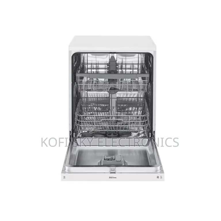 Lg Dishwasher 12 Plate Silver Free Stand