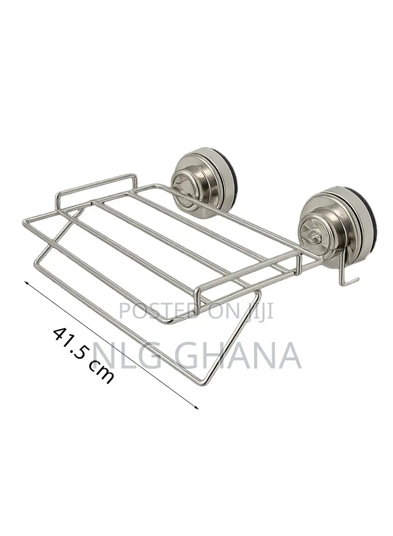 Wall Mounted Towel Hanger Organizer Stainless Steel Bathroom. Ghx6249