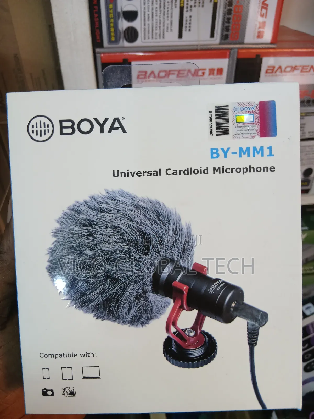 Boya By-mm1 Universal Cardioid Microphone
