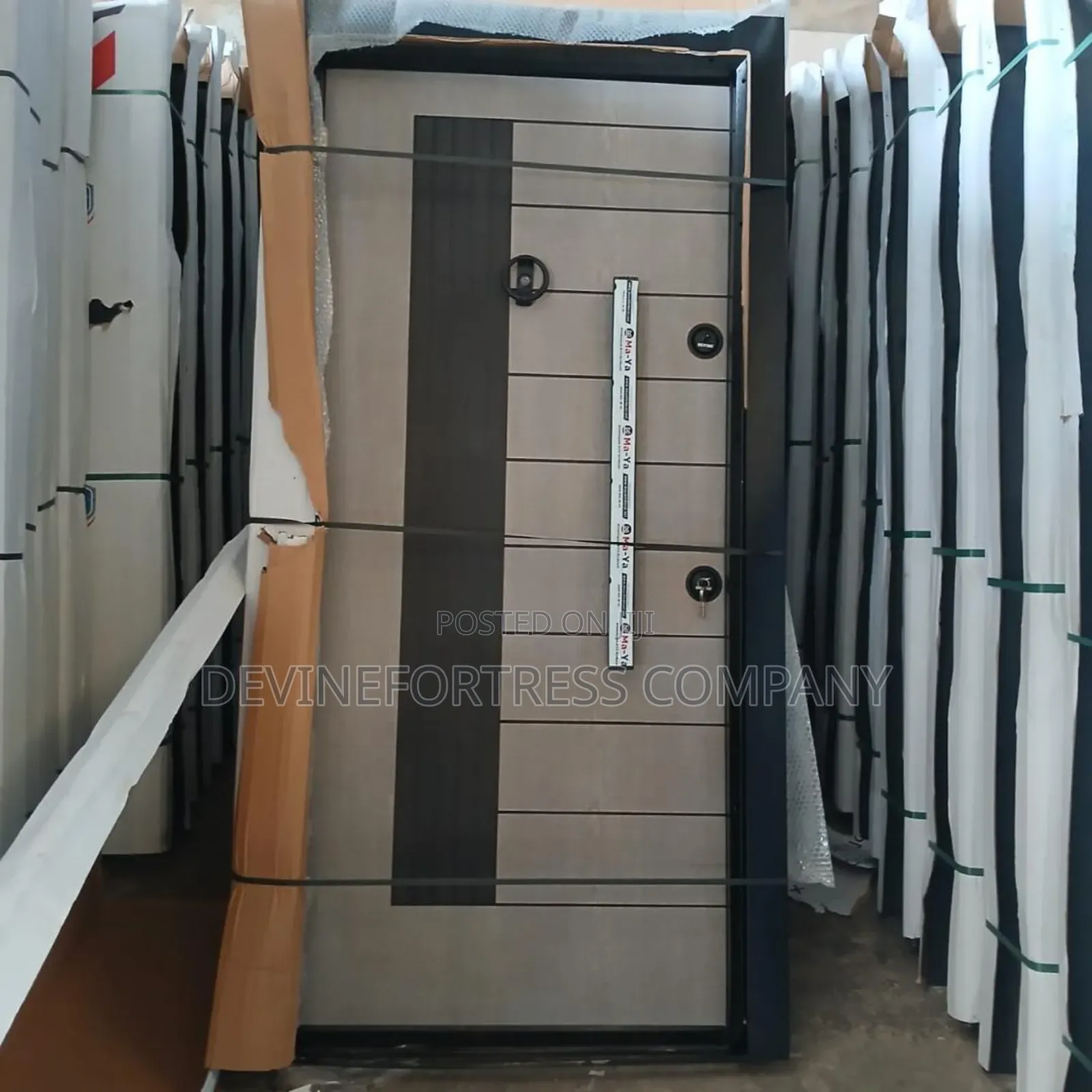 Premium Heavy-Duty Turkish Composite Security Door (Single).